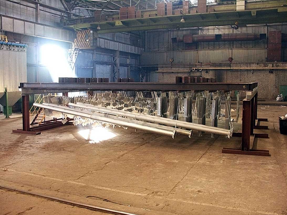 Горячее цинкование металлоконструкций